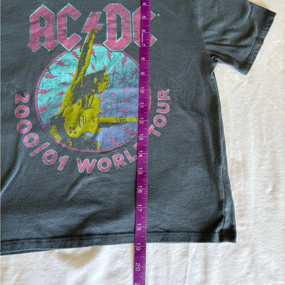 AC/DC 2000/01 World Tour grey and multi-coloured t-shirt 
Size small 6/7 - Picture 5 of 6